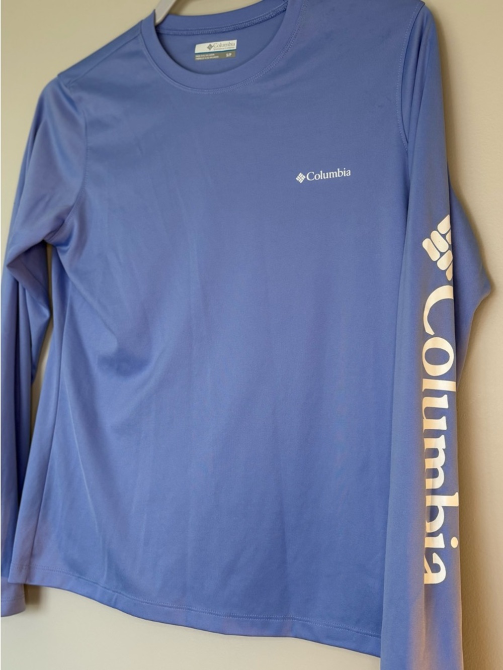 Columbia Long Sleeve Performance Tee - purple